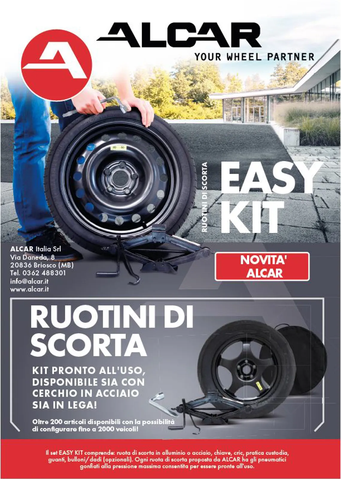 RUOTE DI SCORTA EASY KIT VOLANTINO