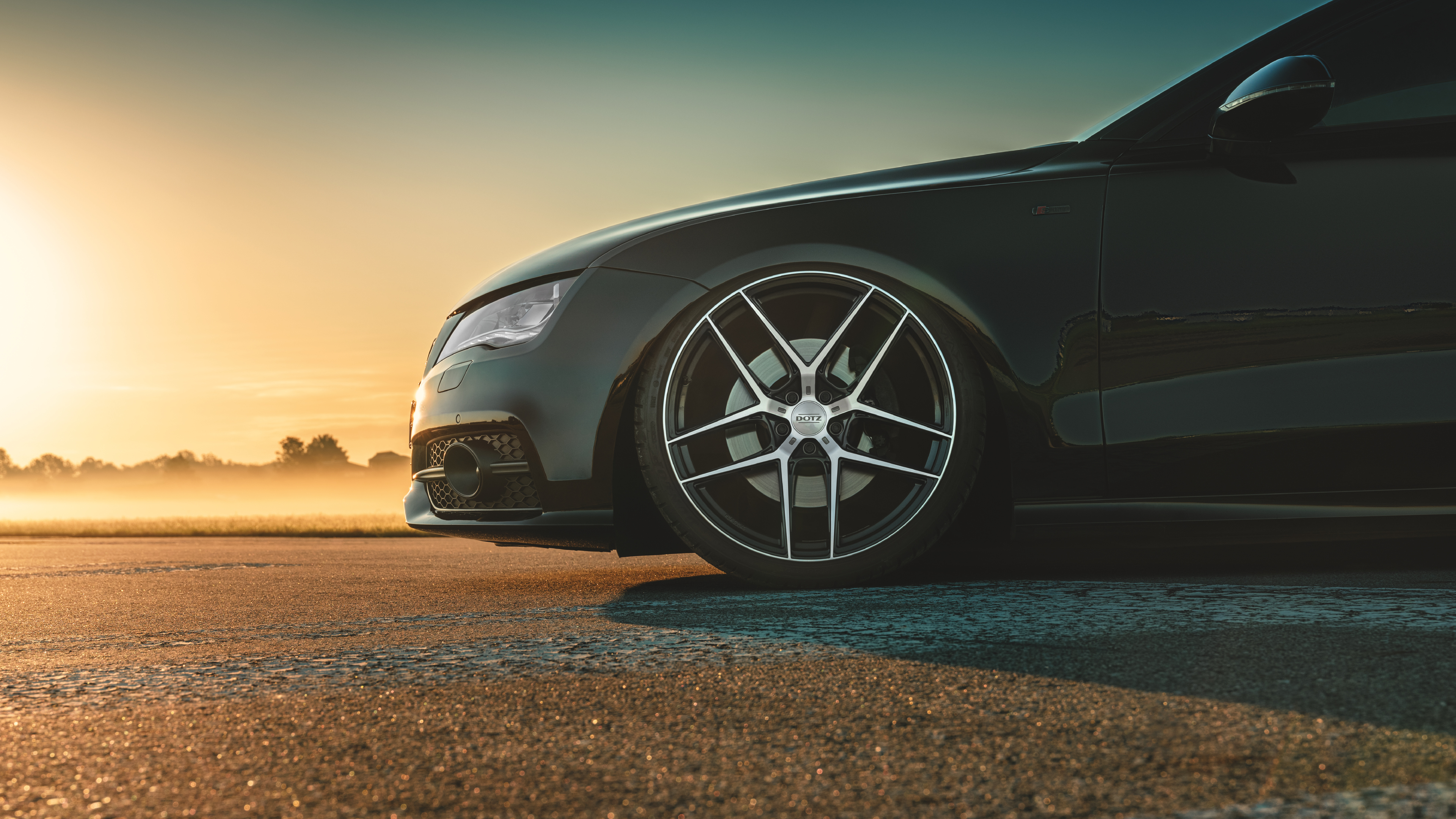 Audi A7 med DOTZ LagunaSeca dark fälgar från OCL Brorssons