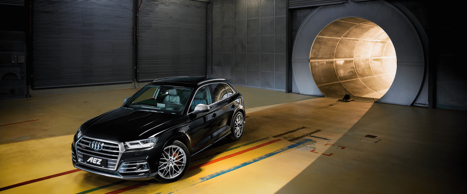 AEZ Crest cross-spoke silver alloy wheel Audi ALCAR