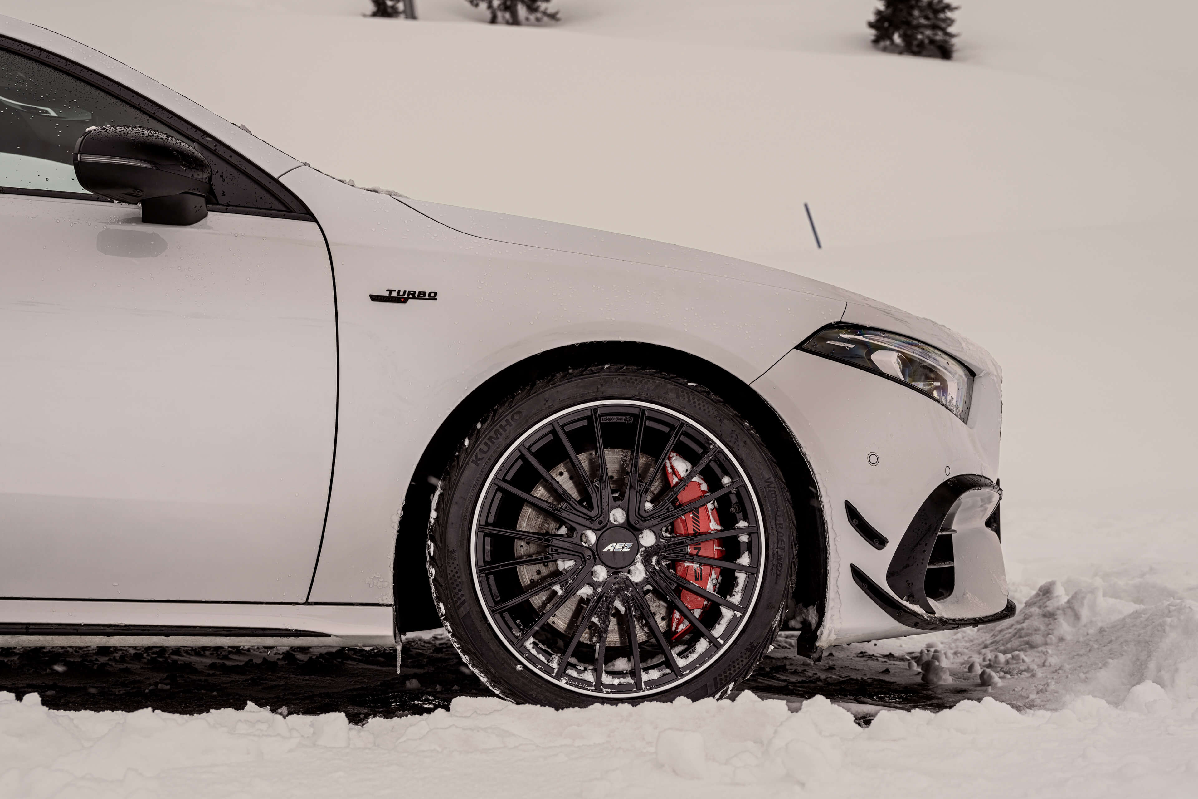 AEZ Berlin black Mercedes A45s side