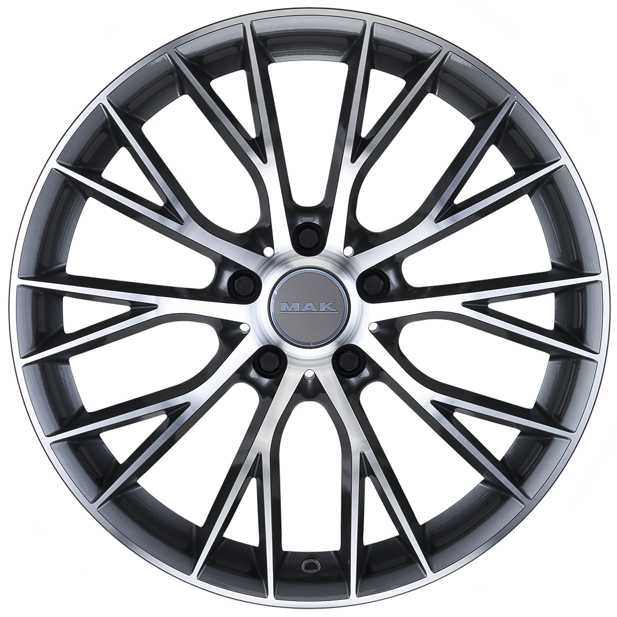 MAK Munchen Gun Metallic Mirror Front