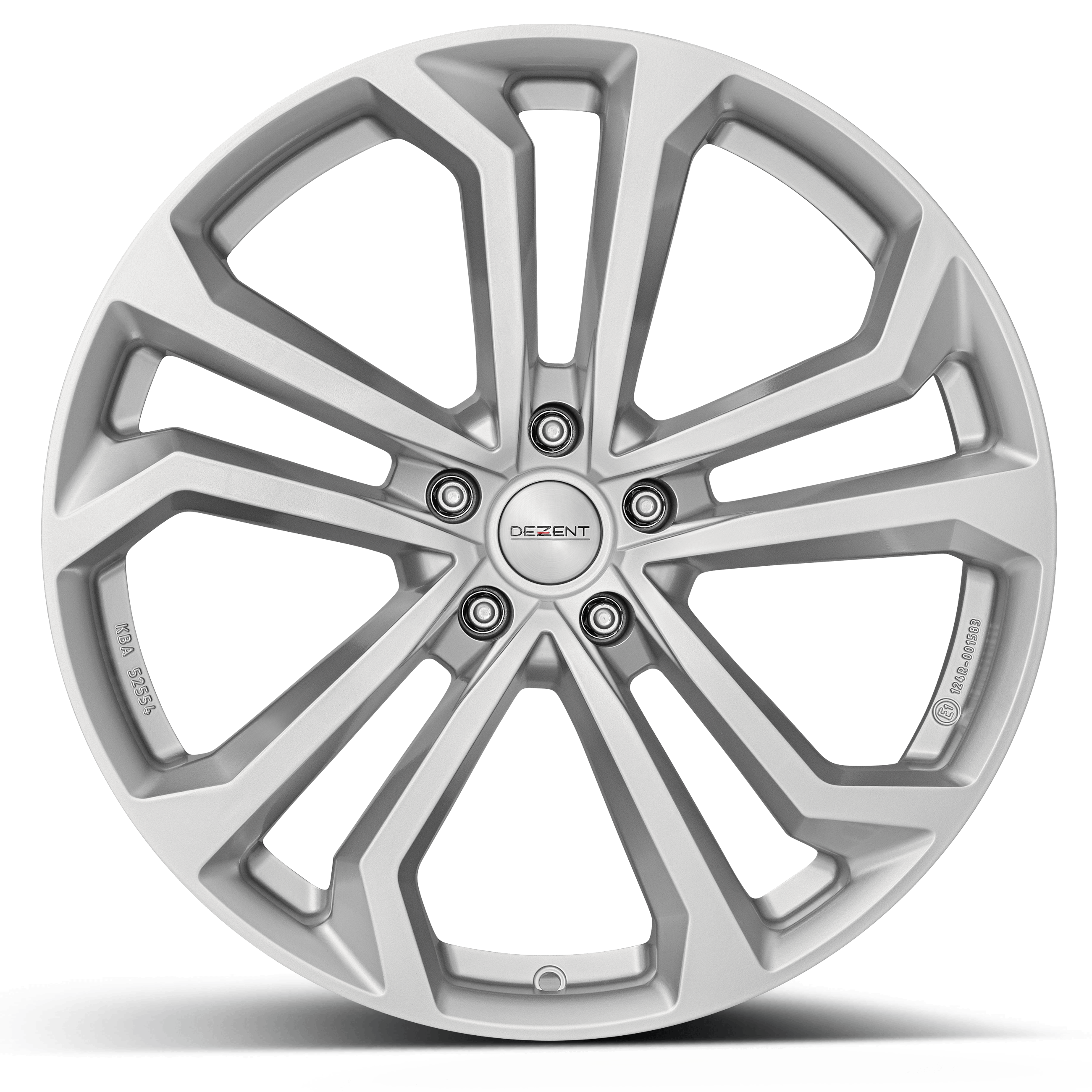 DEZENT TA silver Schatten Front