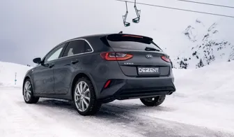 DEZENT KS Silver auf Kia Ceed