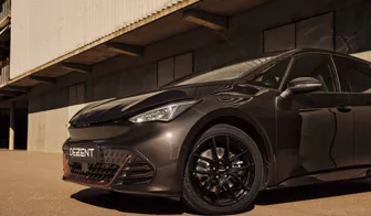 DEZENT TO black Cupra Born front