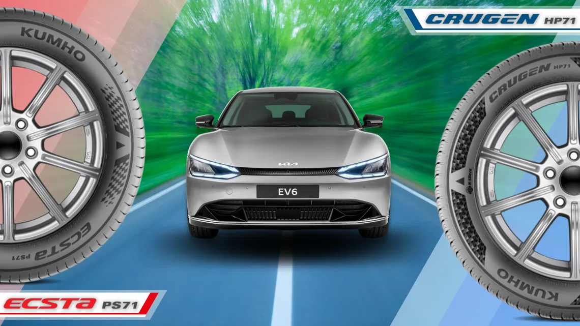 KIA EV6 OE KUMHO Tire ECSTA & CRUGEN
