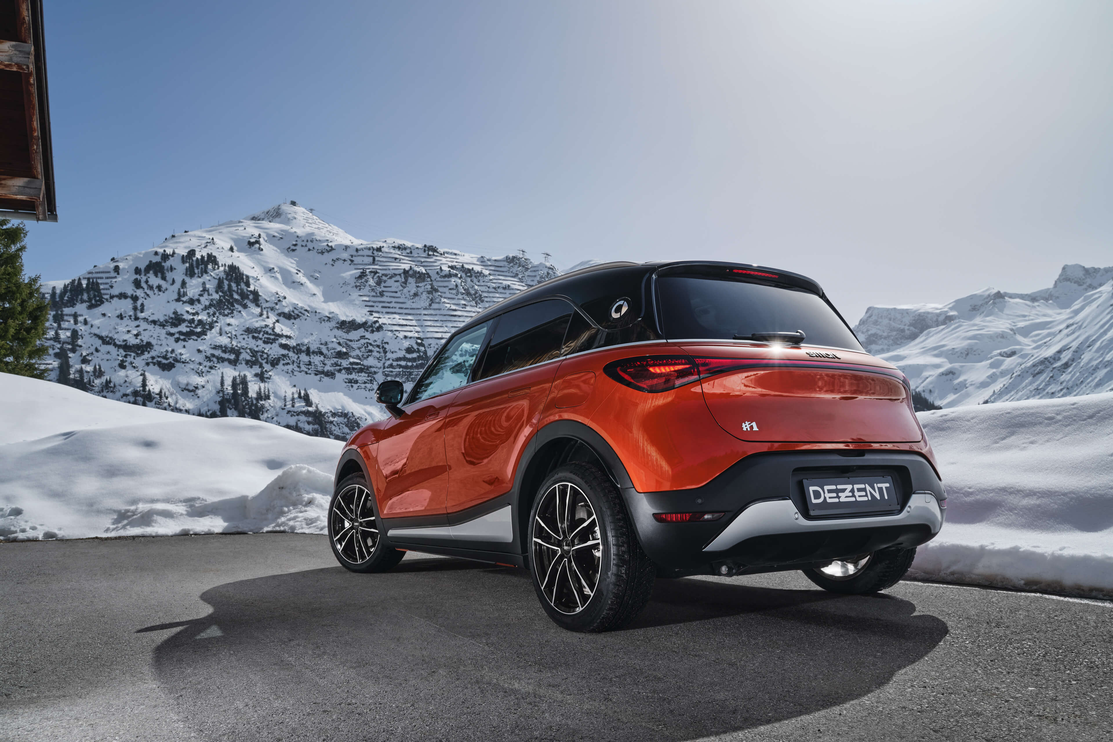 DEZENT KF dark Smart #1 Heck