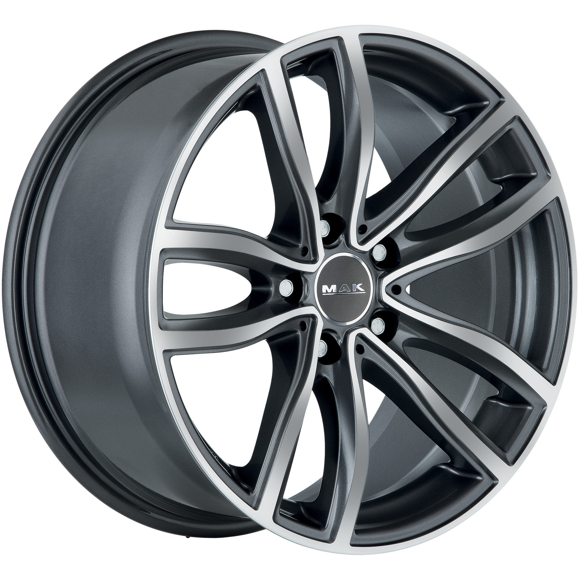 MAK Fahr Gun Metallic Mirror 3 4