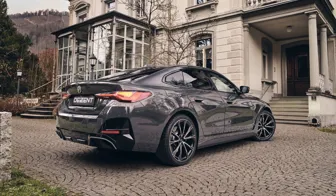 DEZENT AR dark BMW i4 rear