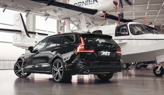 AEZ North dark on Volvo V60