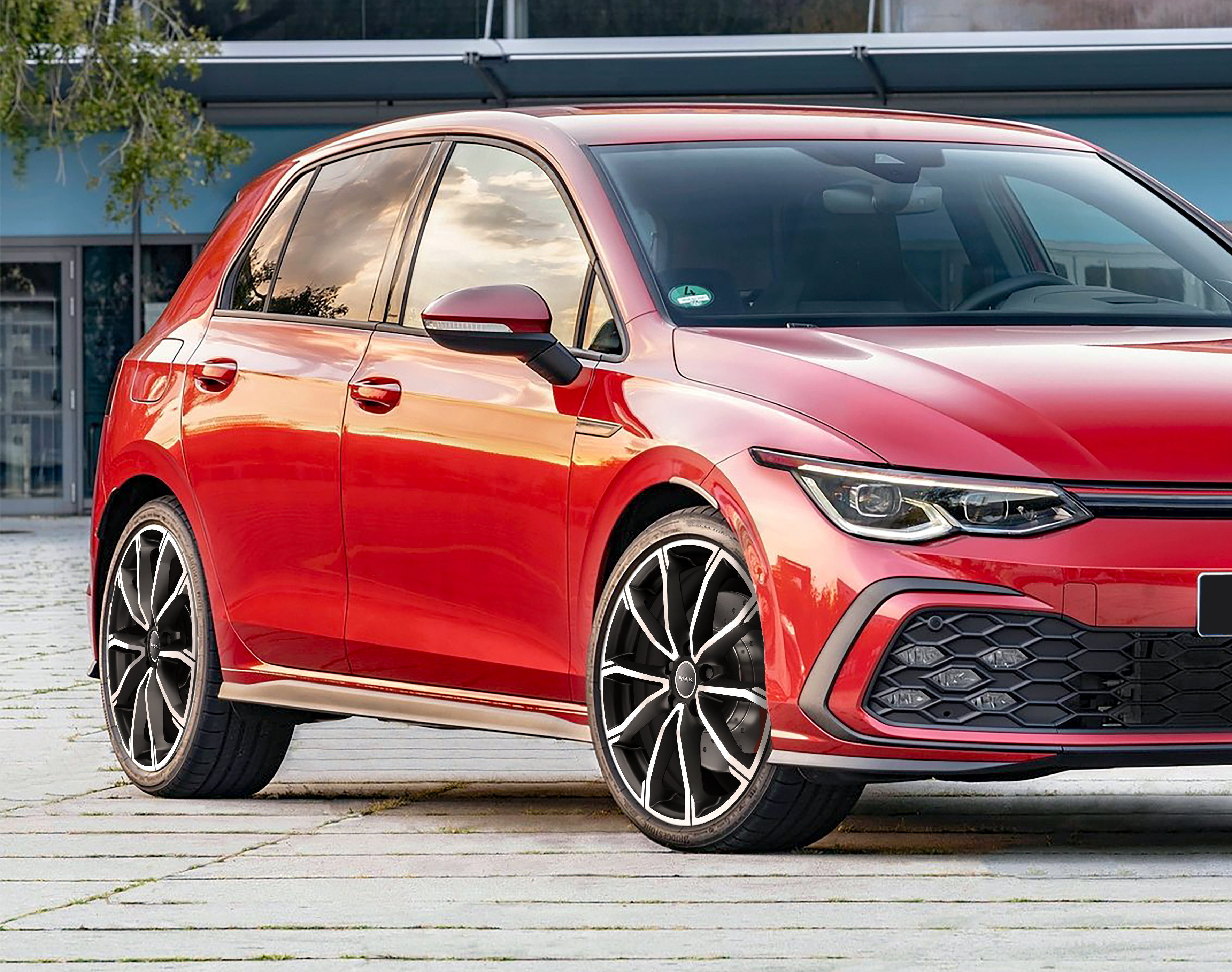 Volkswagen Golf + Davinci DETTAGLIO Ruota Pag. Dx