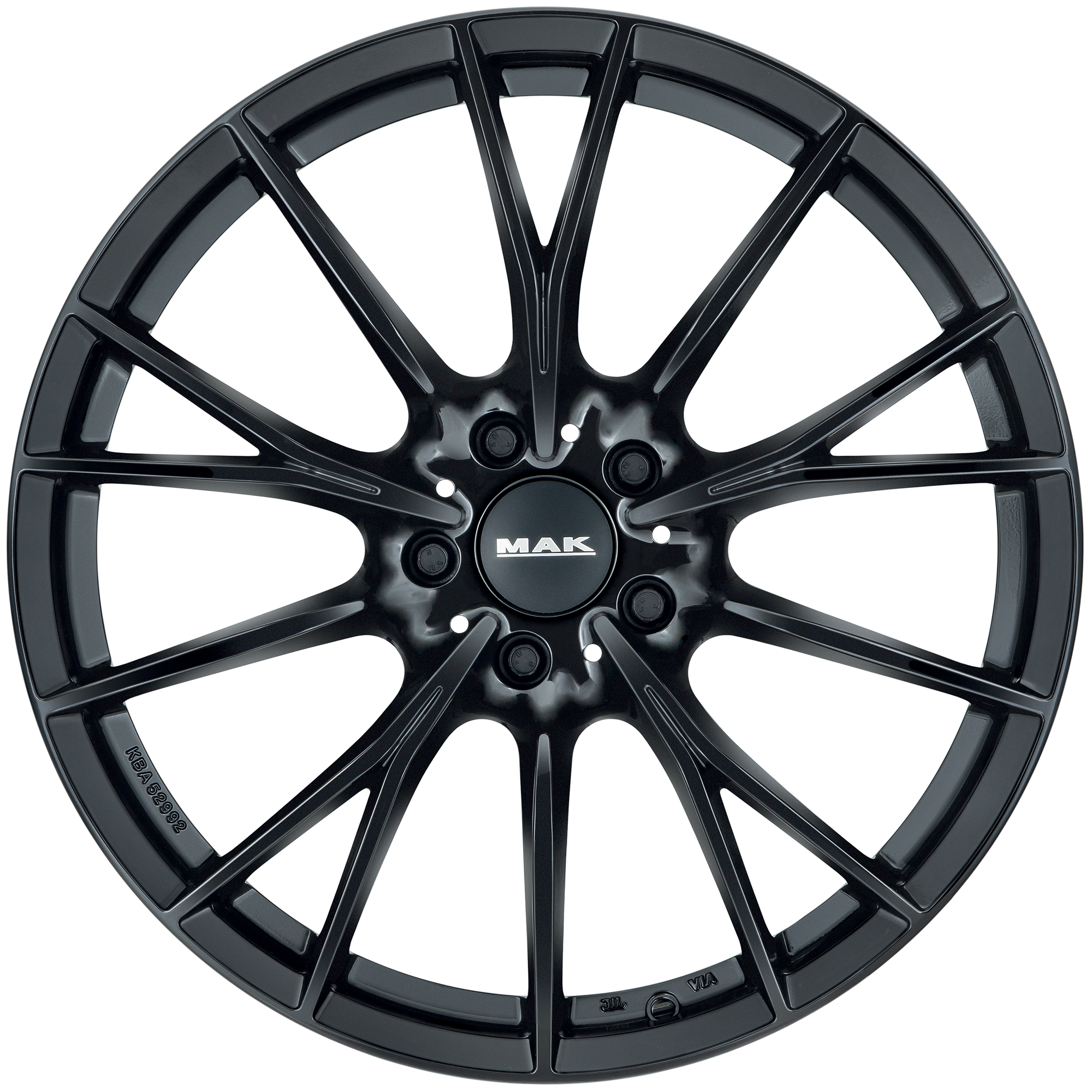 MAK Fabrik D Gloss Black Front