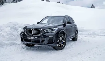 DEZENT TV dark BMW X5 frontal