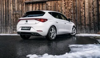 DEZENT TU Silver auf Seat Leon