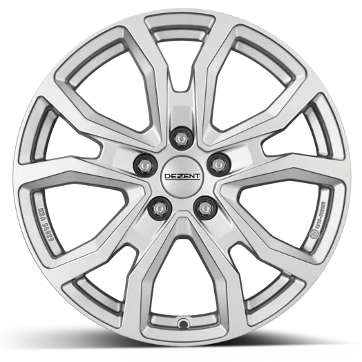 DEZENT TV silver shadow front