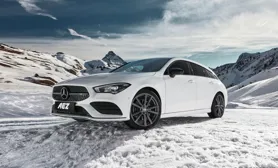 Mercedes CLA Med AEZ Tioga Graphite Vinterfälgar Från OCL Brorssons 01