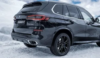 DEZENT TV black BMW X5 rear