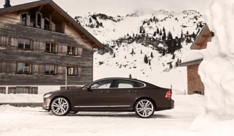 Volvo S90 med Volvofälgar, AEZ North High Gloss från OCL Brorssons fälgspecialisten