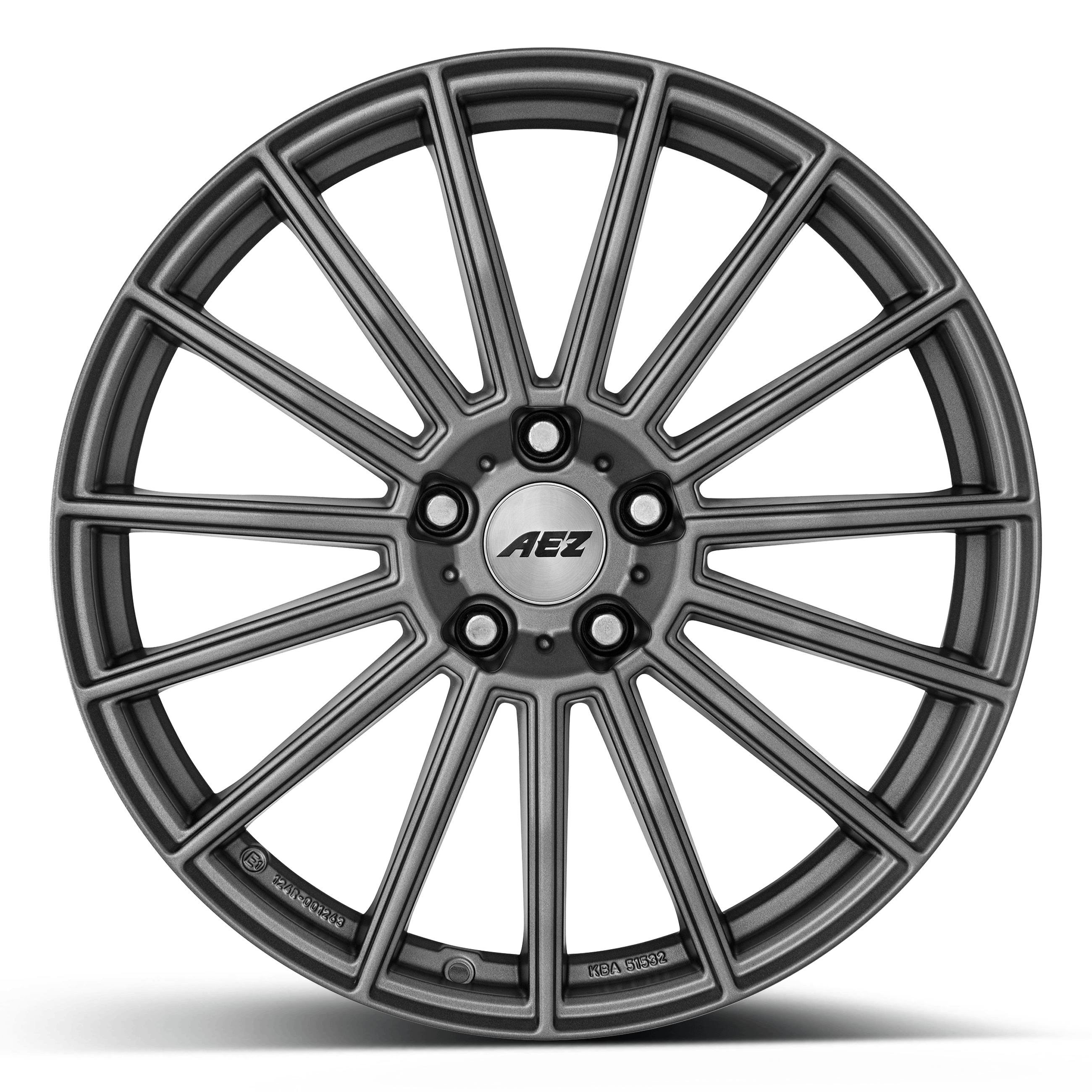 AEZ Steam graphite alloy wheel front view turbines