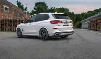DOTZ LongBeach black BMW X5 Heck