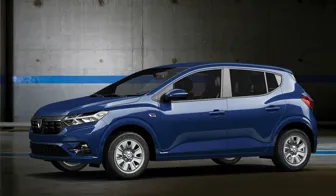 ALCAR Hybridrad 02 silver Dacia Sandero rear