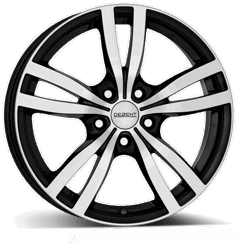 DEZENT TC dark alloy wheel side