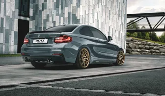 DOTZ Suzuka bronze BMW M235 rear