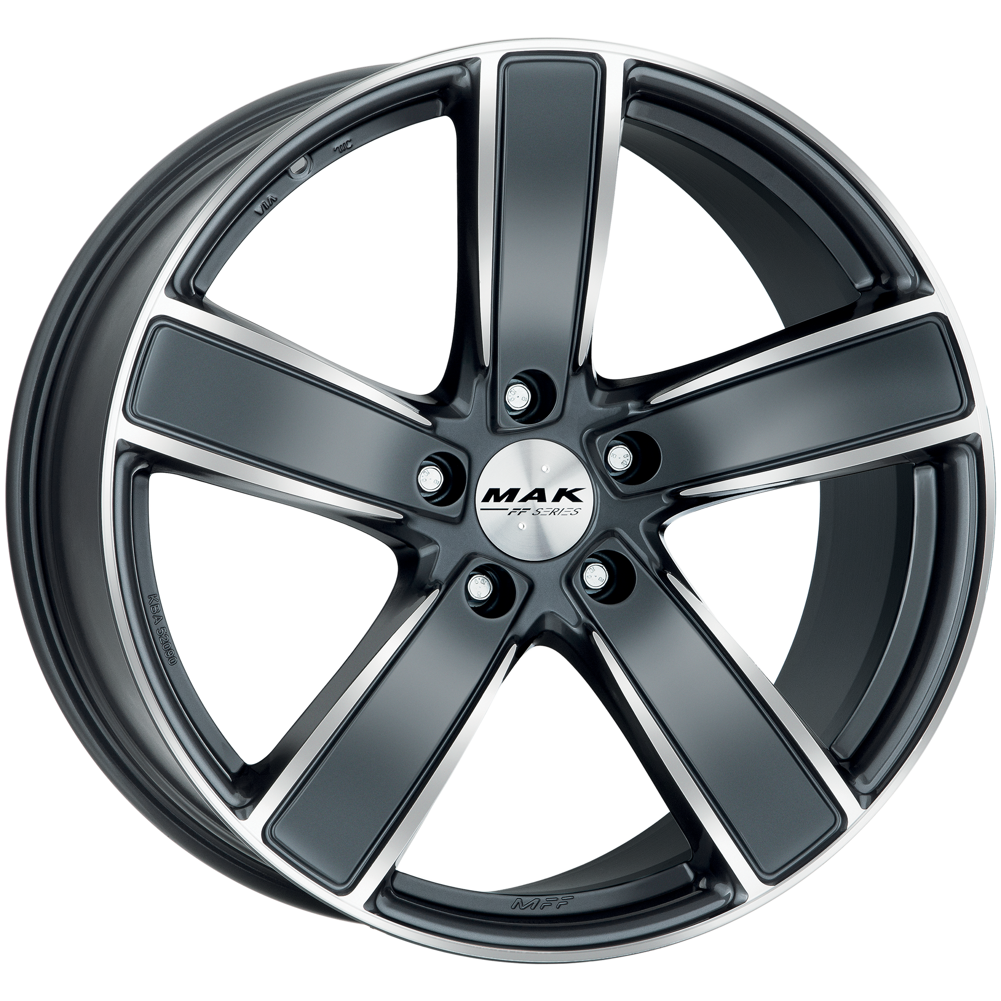 MAK Turismo FF D Gun Metallic Mirror Ant