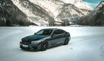 DOTZ Tanaka black BMW5 frontal