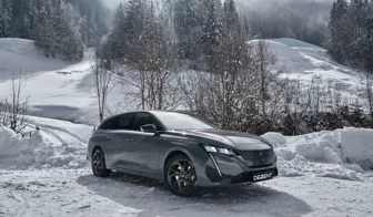 DEZENT AP black Peugeot 308 front