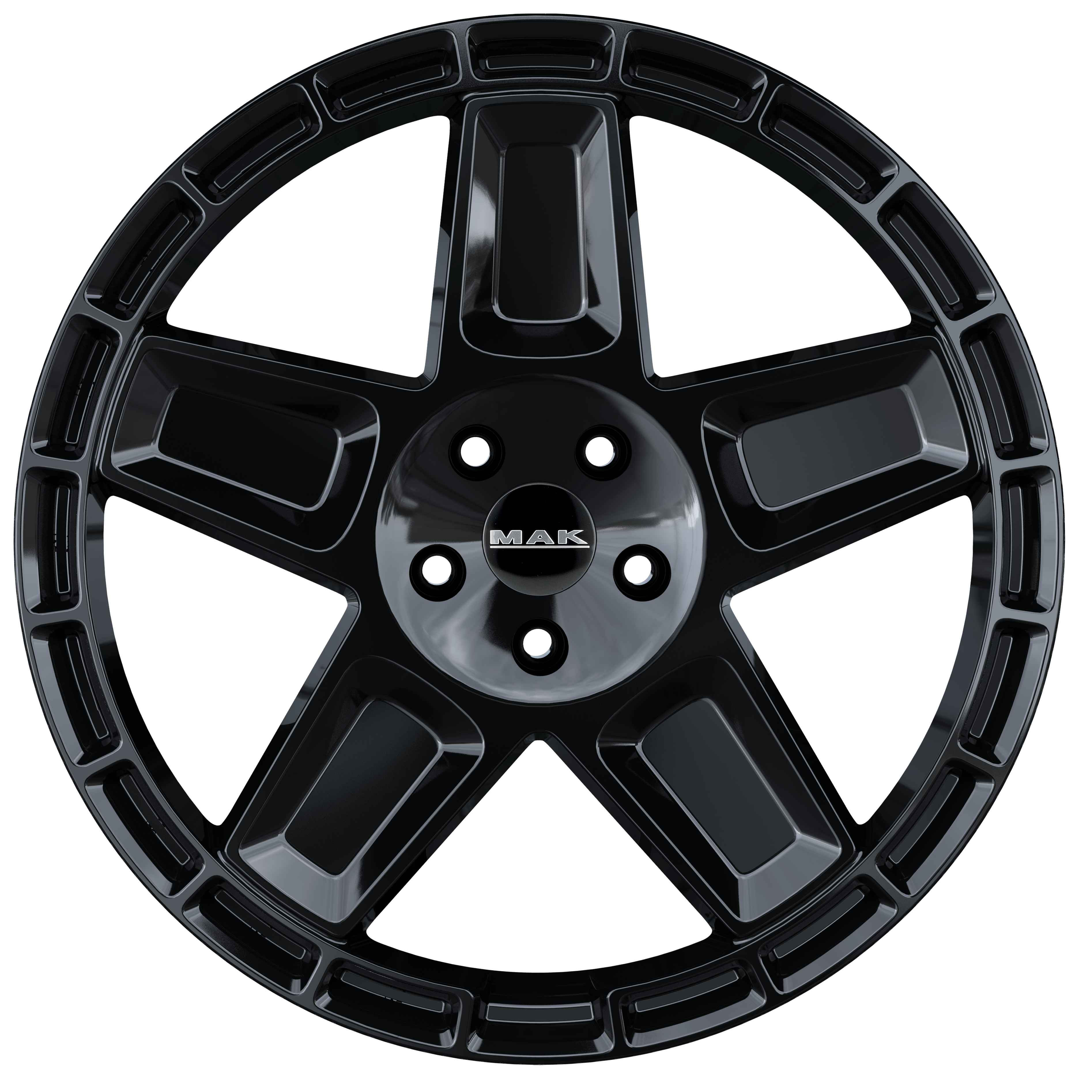 Trek Gloss Black Fron