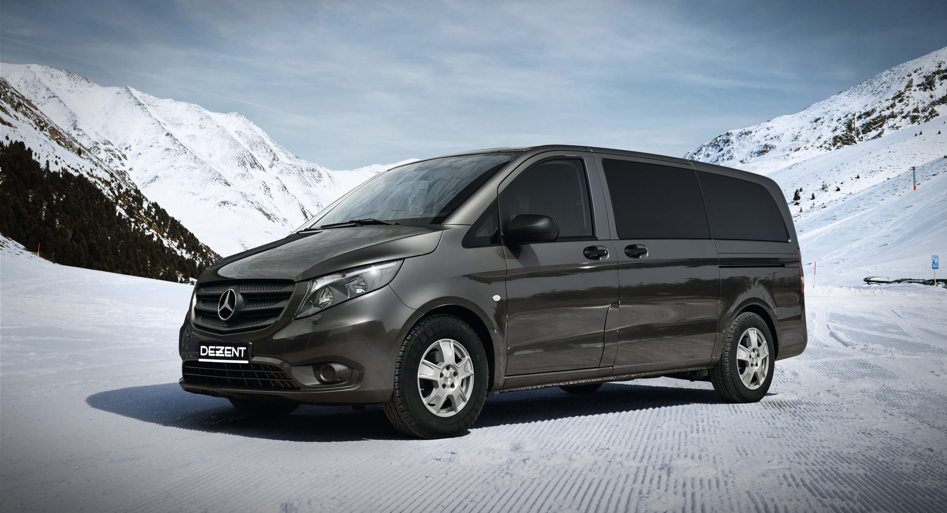 DEZENT Van Alufelge Mercedes V-class transport vehicle