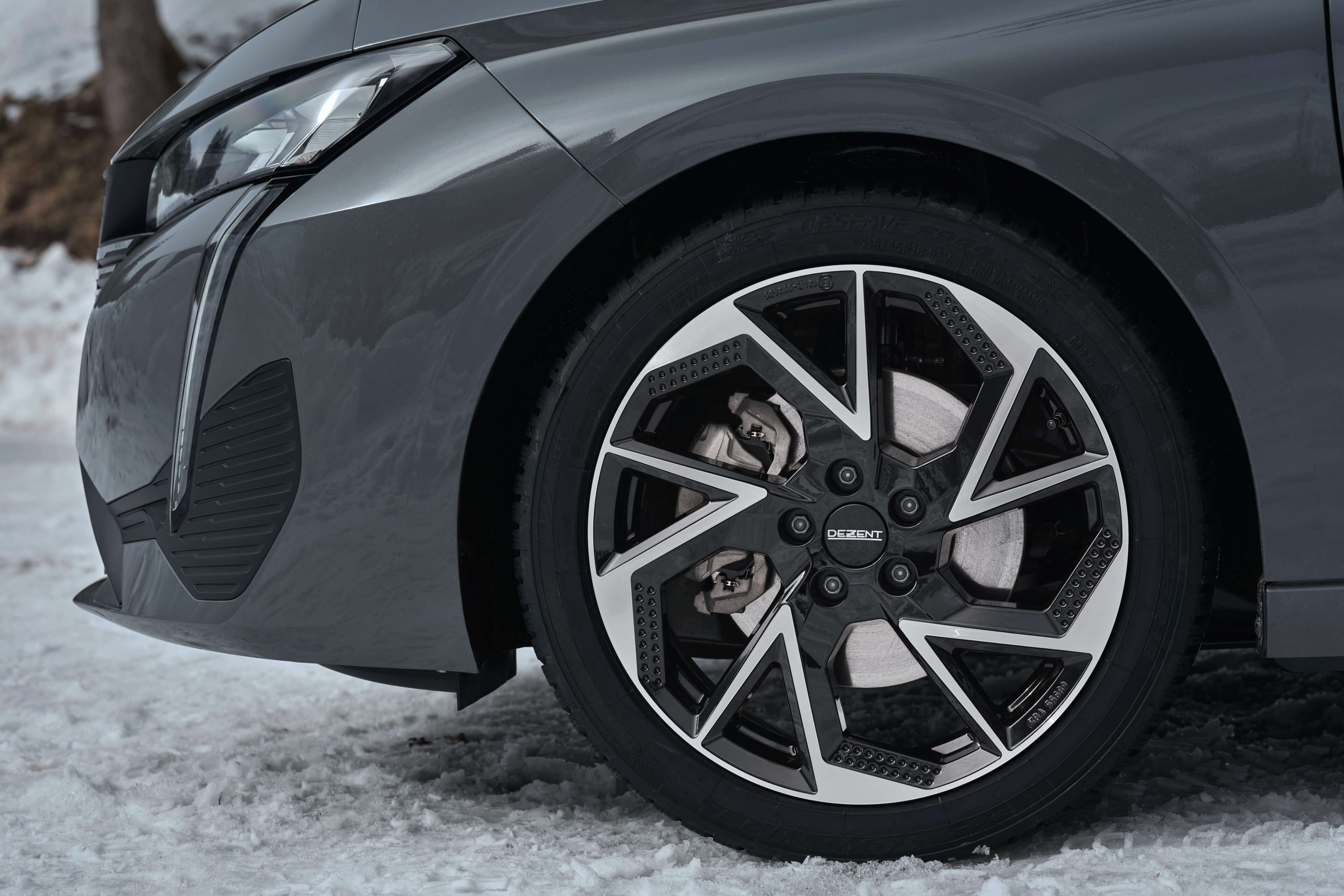 DEZENT AP dark Peugeot 308 detail