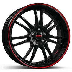 DOTZ Shift pinstripe red alloy wheel ALCAR