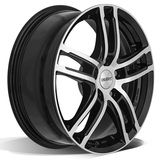 DEZENT TZ dark Alufelge extrem seitlich
