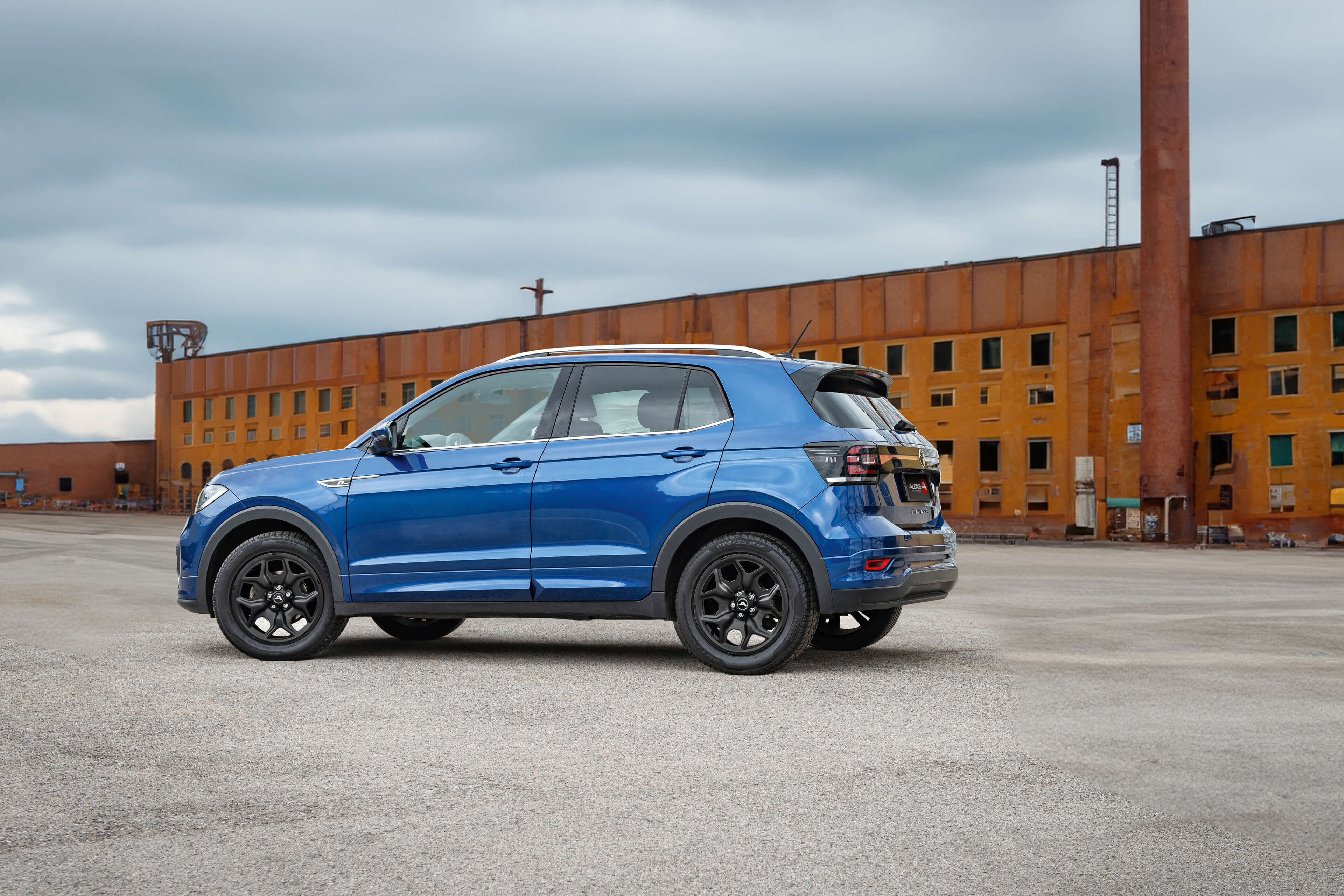 ALCAR hybrid wheel 07 grey VW T-Cross rear