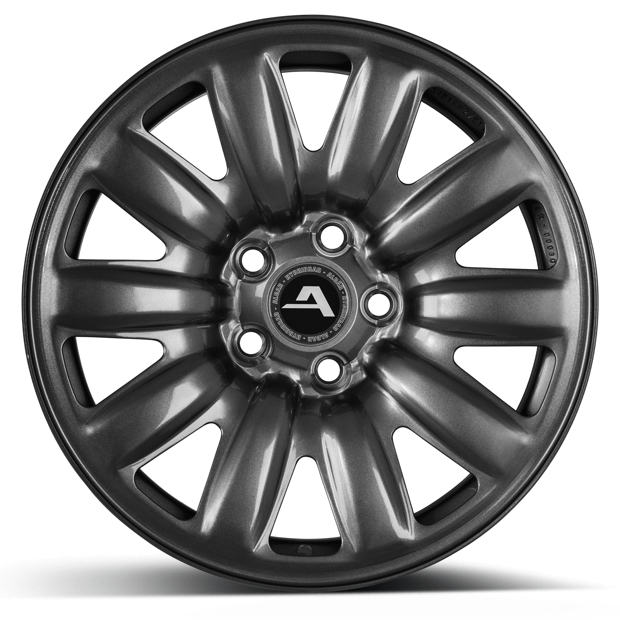 ALCAR hybrid wheel 03 grey frontal