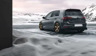 DOTZ MarinaBay bronze VW Golf GTI rear