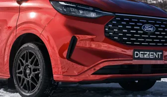 DEZENT KH black Ford Nugget detail