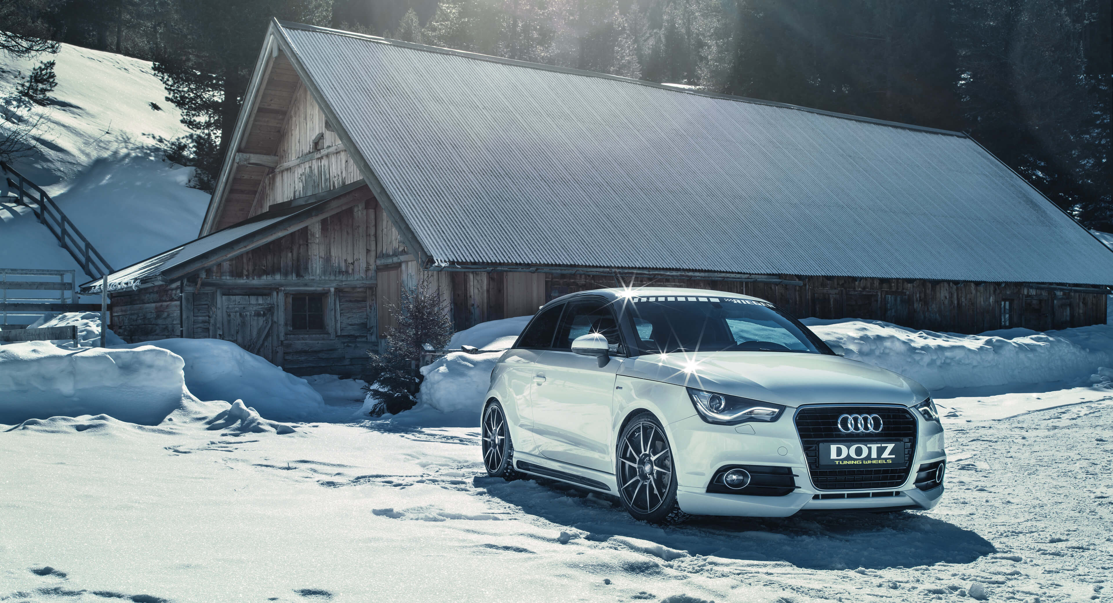 DOTZ Kendo dark alloy wheel double spokes TPMS