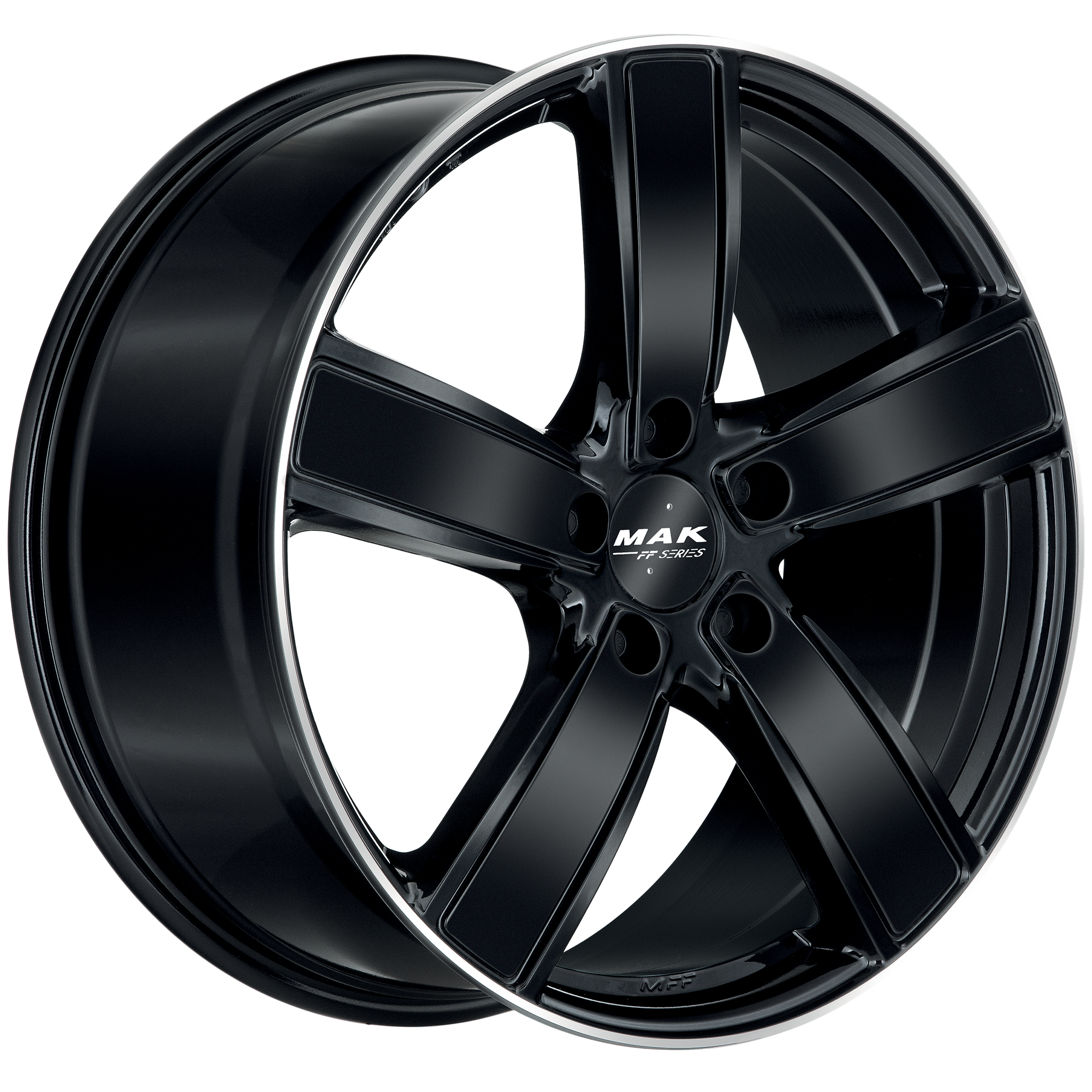 MAK Turismo FF Gloss Black Mirror Ring 3 4