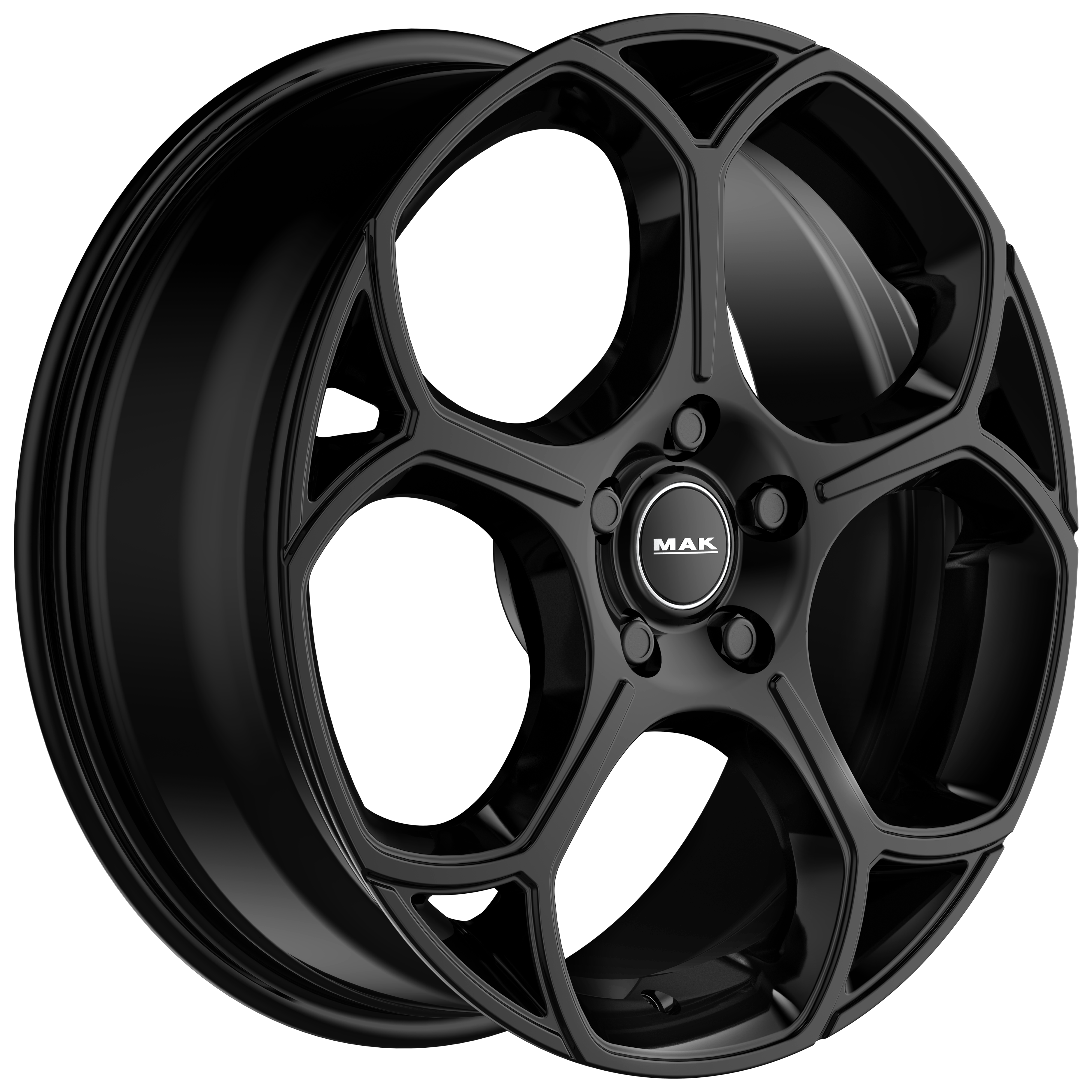 MAK Monza Gloss Black 3 4 5H