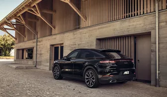 AEZ Leipzig dark Porsche Cayenne rear
