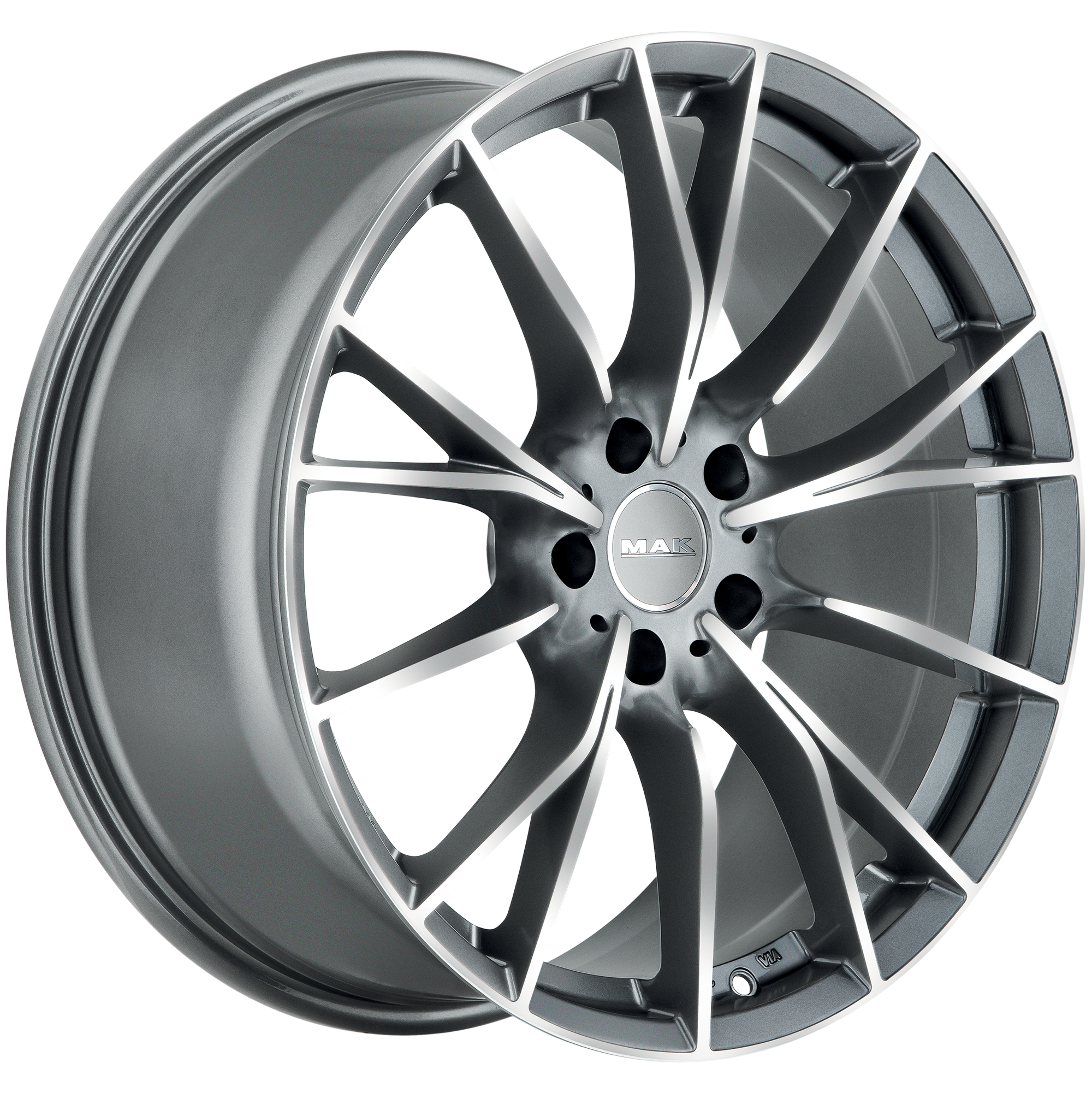 MAK Fabrik D Gun Metallic Mirror 3 4