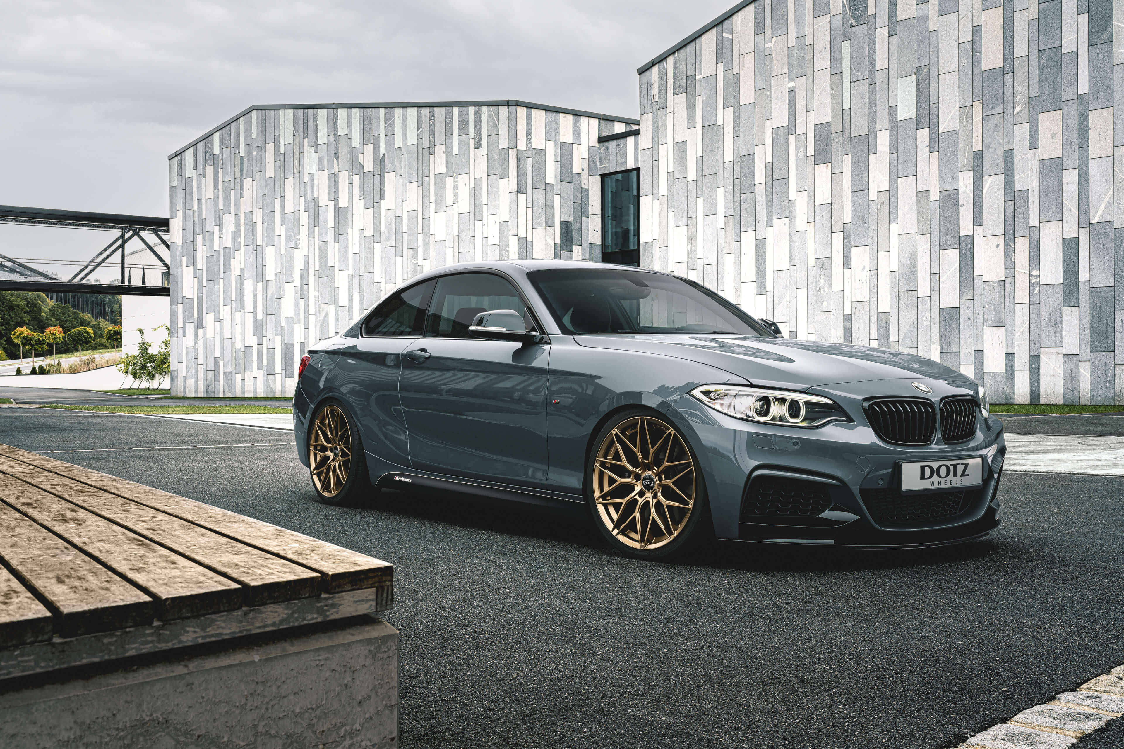 DOTZ Suzuka bronze BMW M235 frontal
