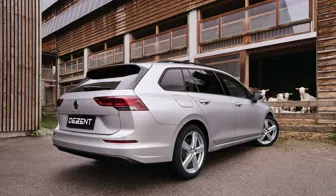 DEZENT TU silver VW Golf8 Heck