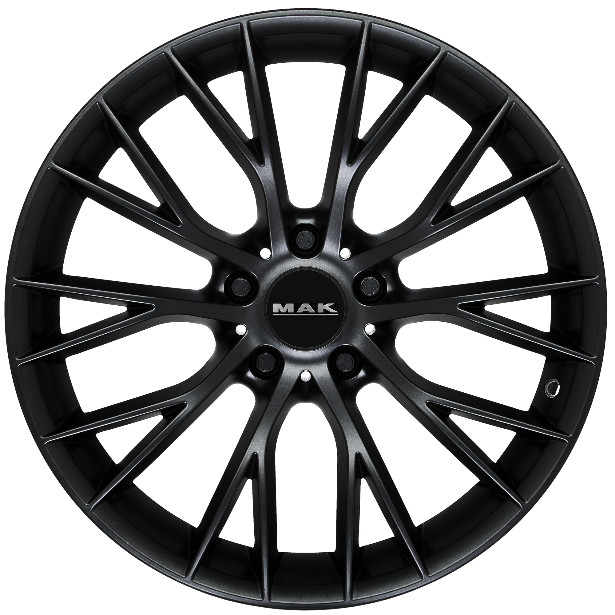 MAK Munchen Matt Black Front