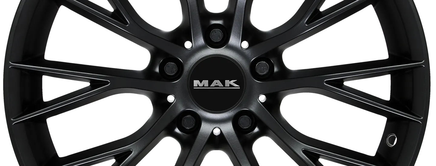 MAK Munchen Matt Black Front
