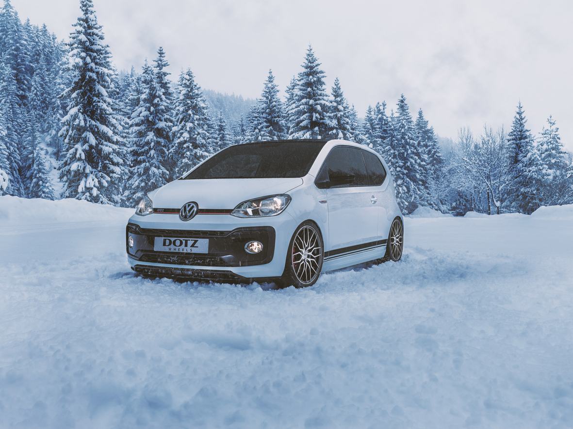 DOTZ LimeRock dark VW Up frontal