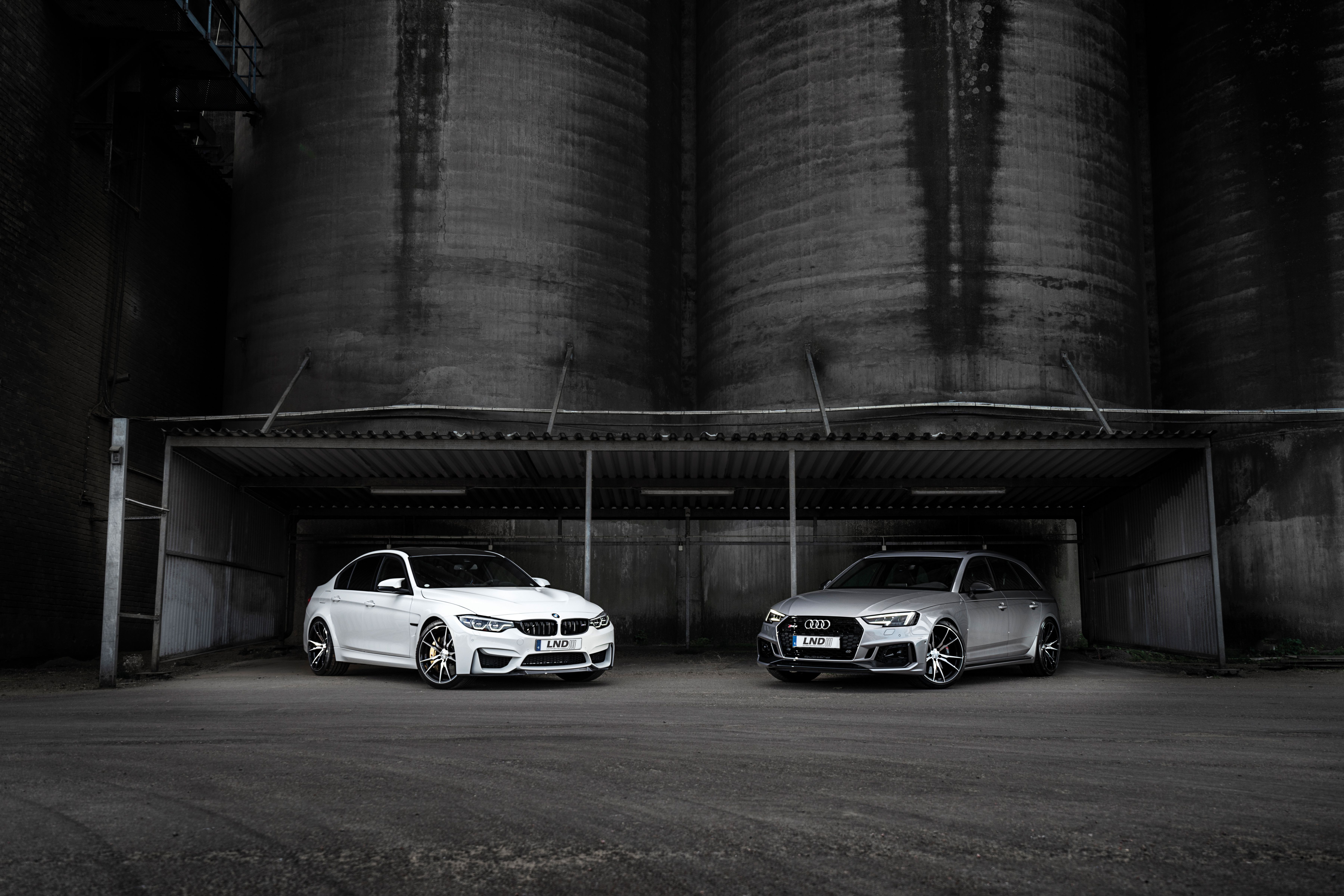 BMW M3 Och Audi RS4 Med LND R10 01
