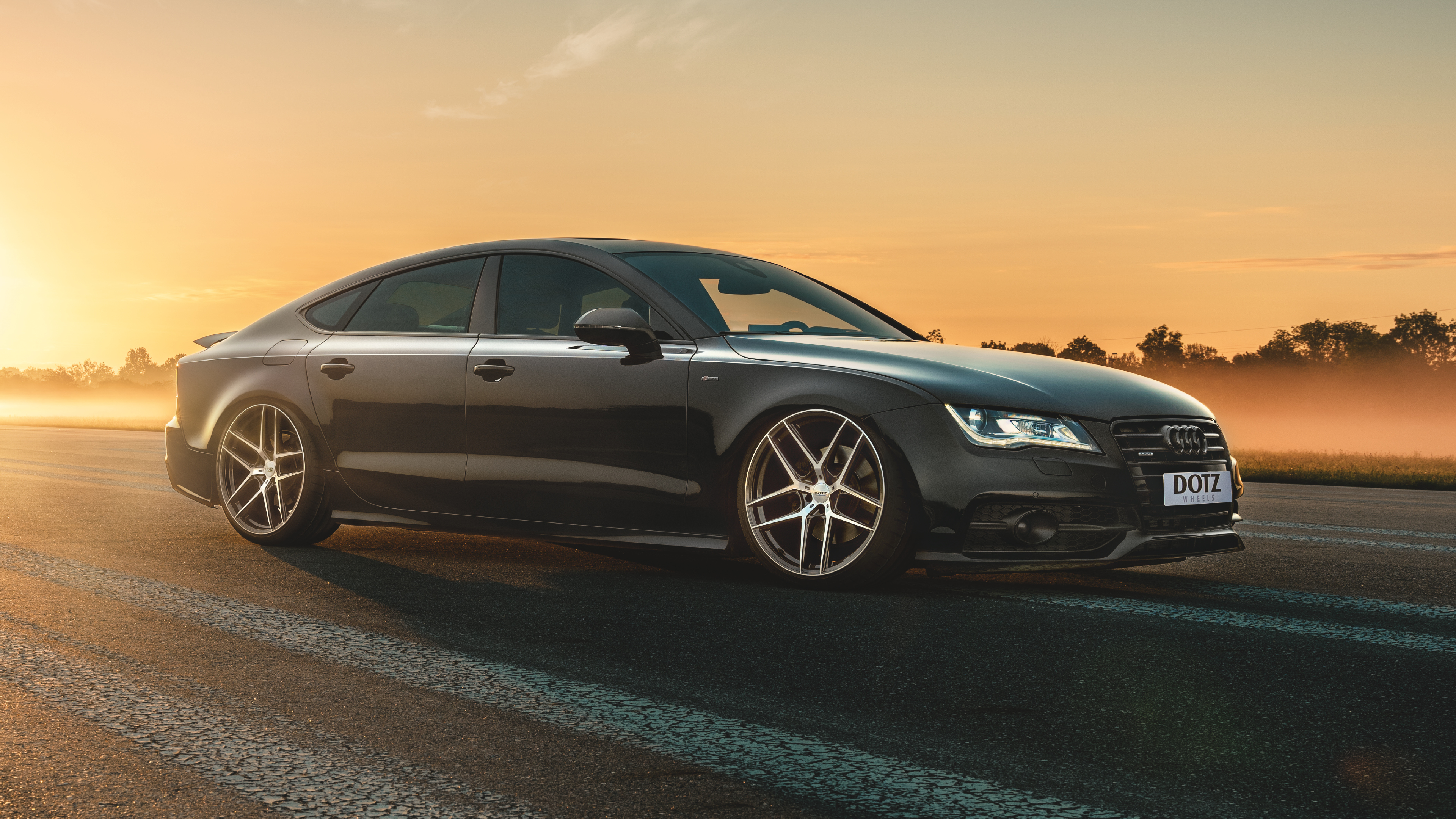 Audi A7 med DOTZ LagunaSeca dark fälgar från OCL Brorssons